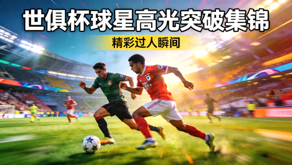 世俱杯球星高光突破过人集锦视频封面画面